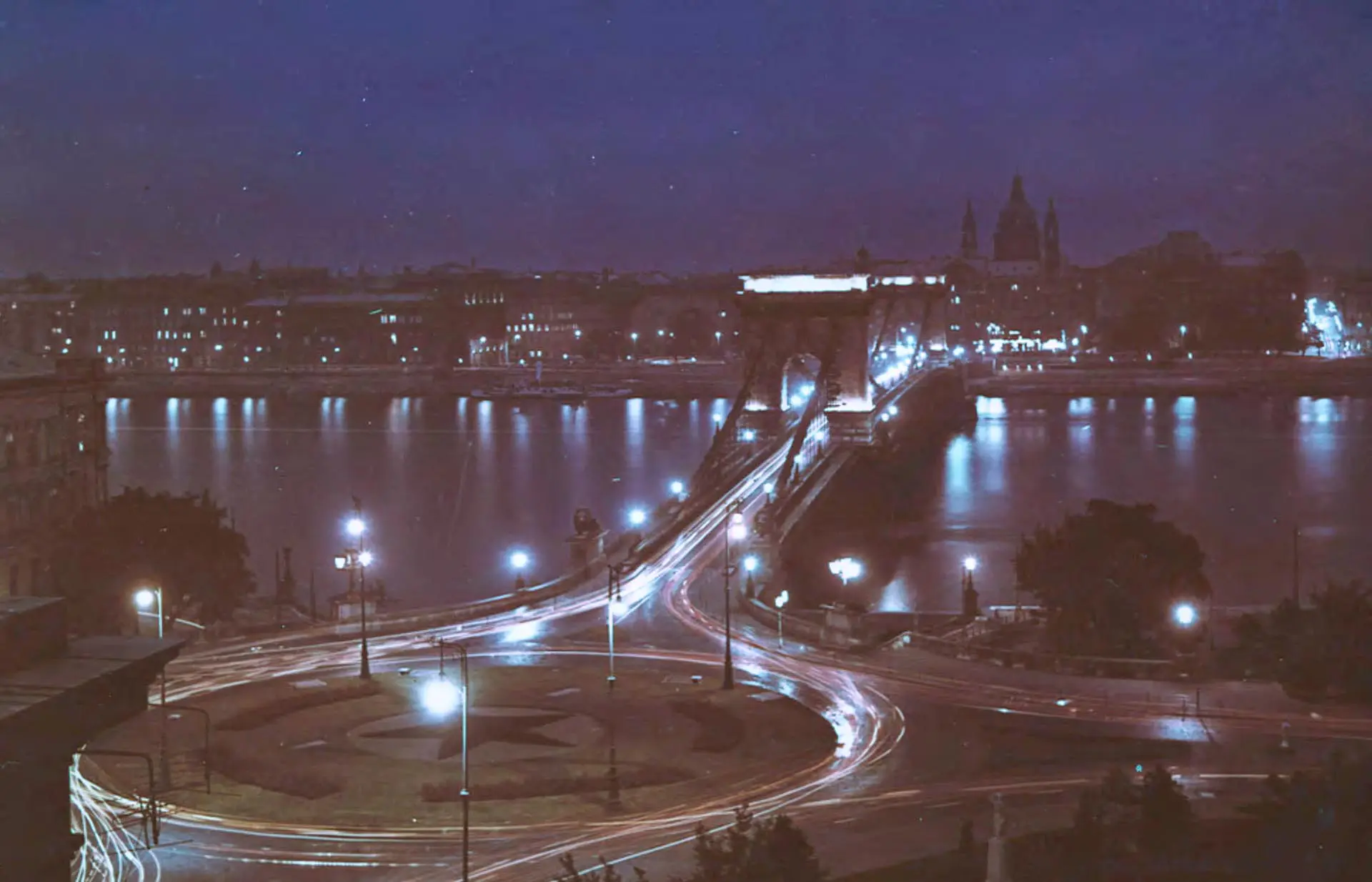 Budapest - Kettenbrücke, Budapest, VR Ungarn